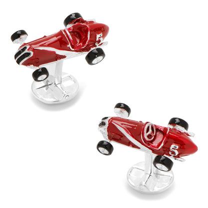 Vintage Race Car 3D Cufflinks