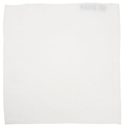 Cream Linen Pocket Square