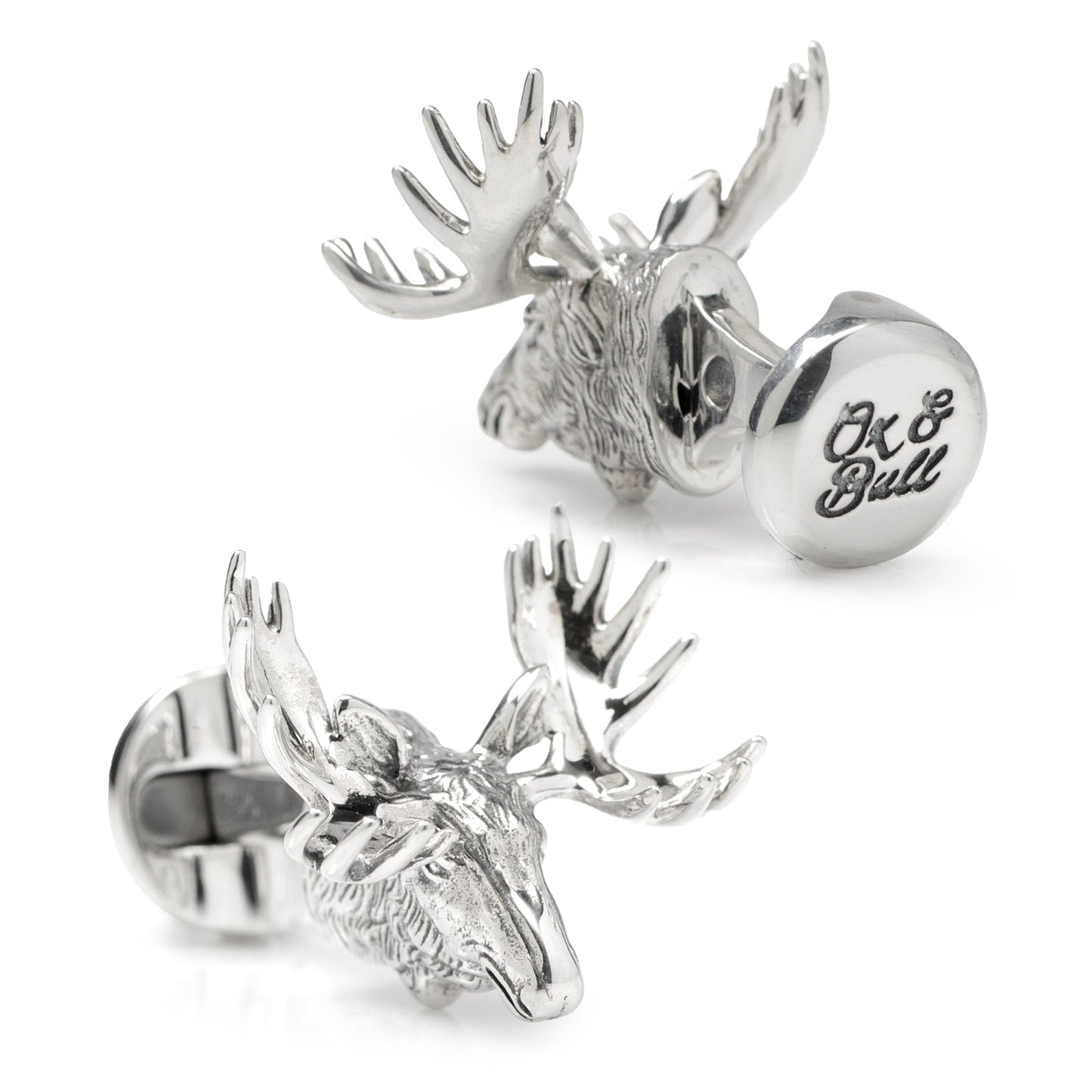 Antique Moose Cufflinks