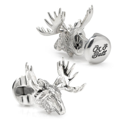 Antique Moose Cufflinks