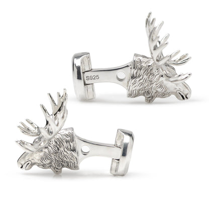 Antique Moose Cufflinks