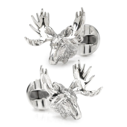 Antique Moose Cufflinks