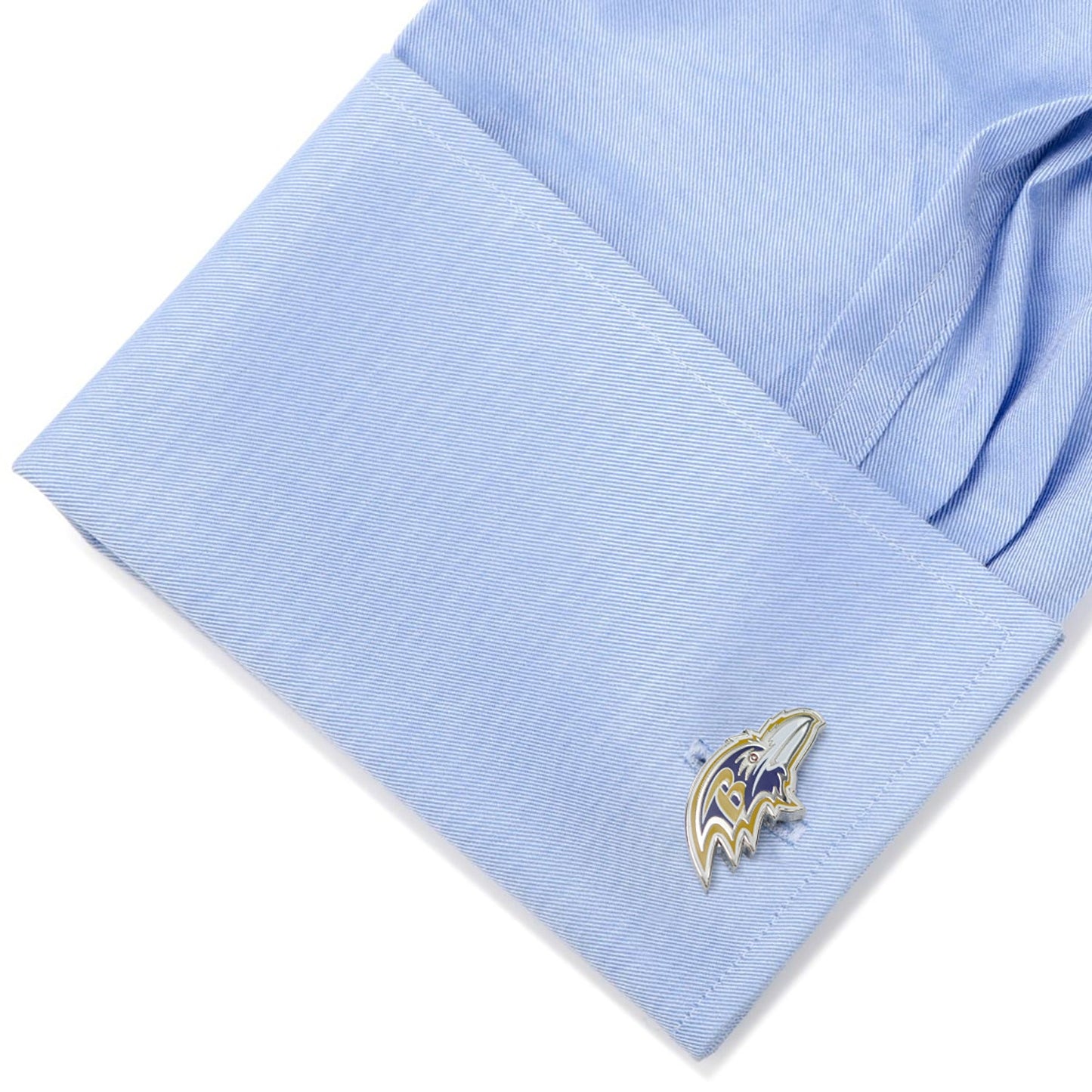 NFL Baltimore Ravens Cufflinks and Shield Tie Bar Gift Set