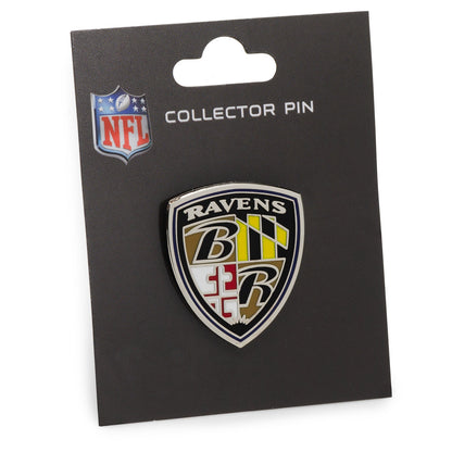 NFL Baltimore Ravens Shield Lapel Pin