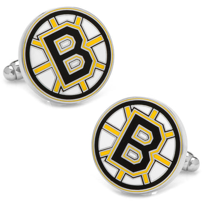 NHL Boston Bruins Cufflinks & Tie Clip Gift Set