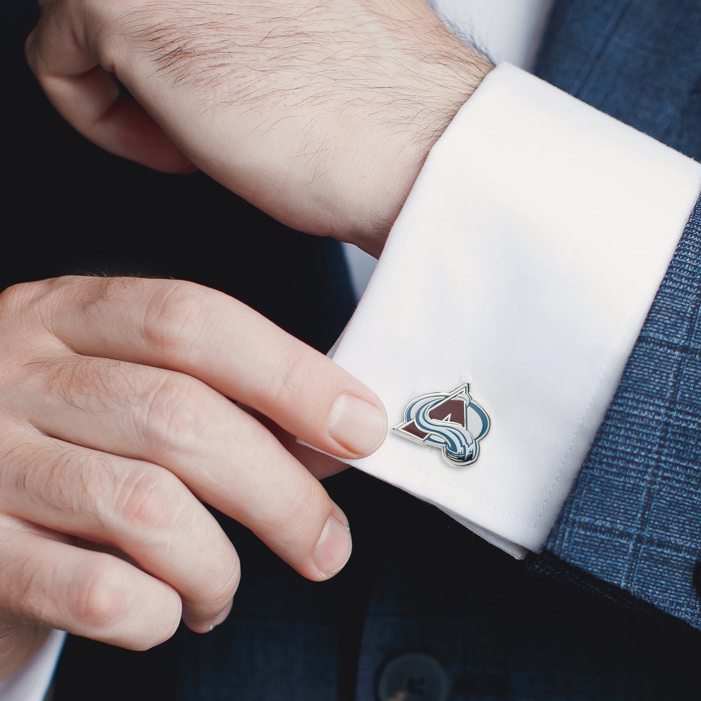 NHL Colorado Avalanche Cufflinks