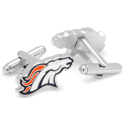 NFL Denver Broncos Cufflinks and Tie Bar Gift Set