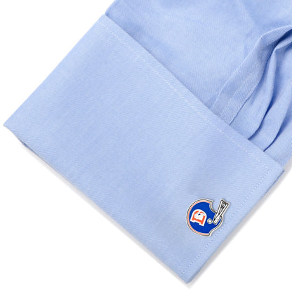NFL Denver Broncos Throwback Helmet Cufflinks
