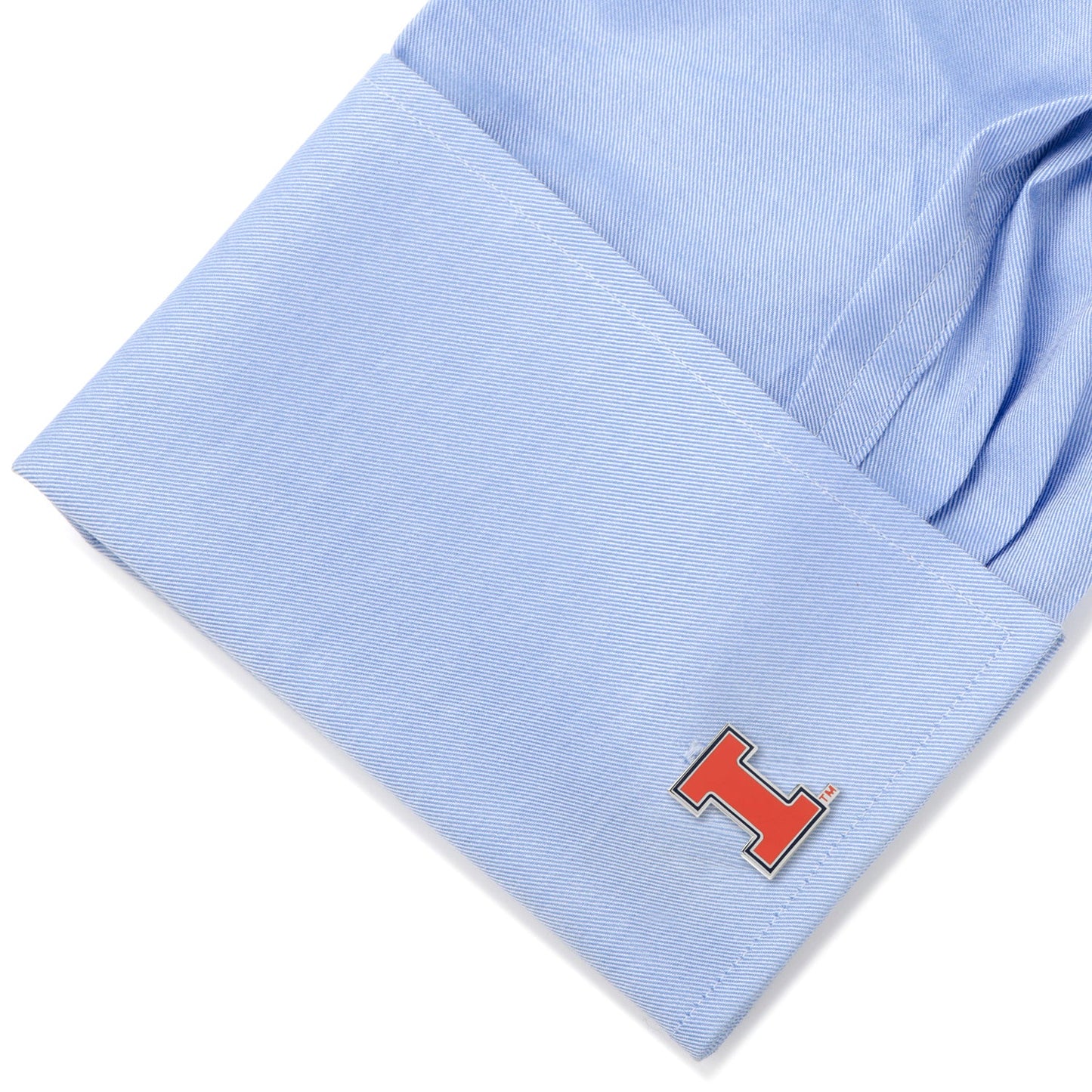 NCAA University of Illinois Cufflinks and Tie Bar Gift Set