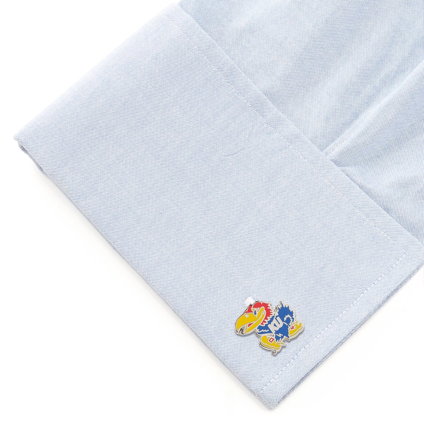 NCAA University of Kansas Jayhawks Cufflinks and Tie Bar Gift Set