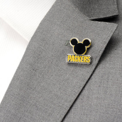 NFL Green Bay Packers & Mickey Lapel Pin