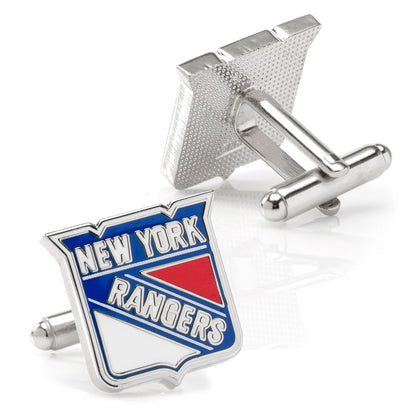 NHL New York Rangers Cufflinks and Lapel Pin Gift Set