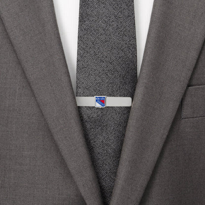 NHL New York Rangers Cufflinks & Tie Bar Gift Set