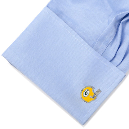 NFL Green Bay Packers Throwback Helmet Cufflinks