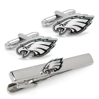 NFL Philadelphia Eagles Cufflinks and Tie Clip Gift Set