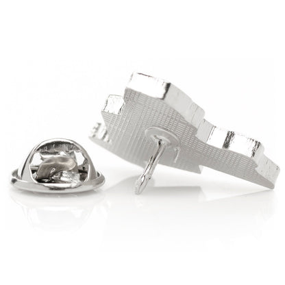 NFL New York Giants State Shaped Lapel Pin