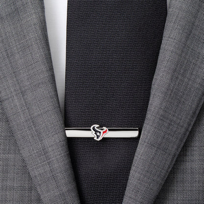 NFL Houston Texans Cufflinks and Tie Clip Gift Set