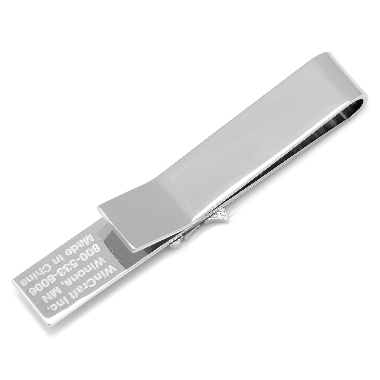 NCAA University of Wisconsin Badgers Cufflinks and Tie Bar Set