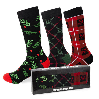 Star Wars Rebel Alliance Holiday Dress Socks and Lapel Pin Gift Set