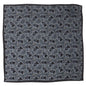 Star Wars Grogu Outline Navy Blue Pocket Square
