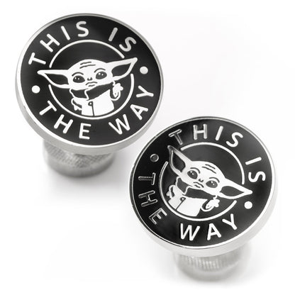 Star Wars Grogu "This Is The Way" Cufflinks