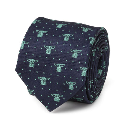 Star Wars Mandalorian and Grogu Ties Father and Son Gift Set
