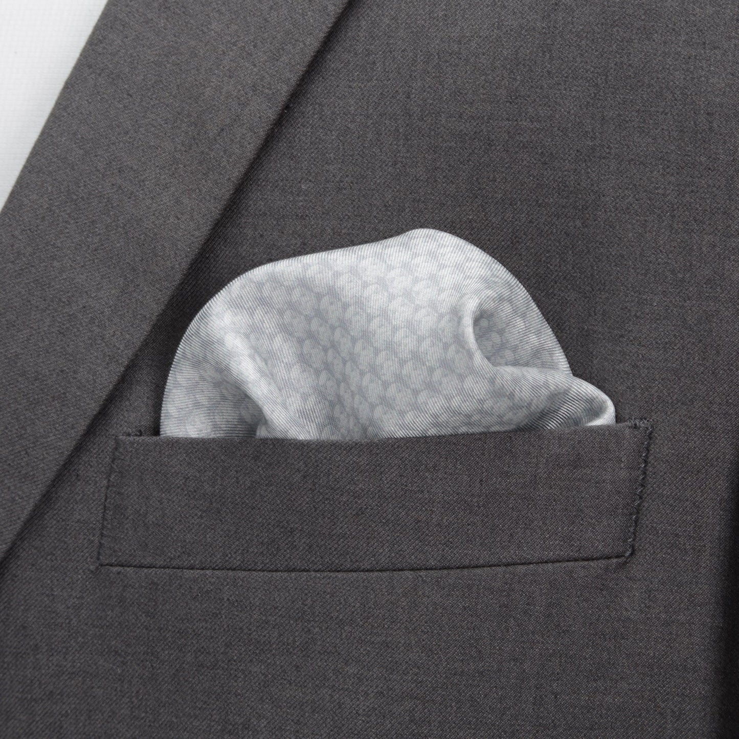 Star Wars Stormtrooper White Silk Pocket Square