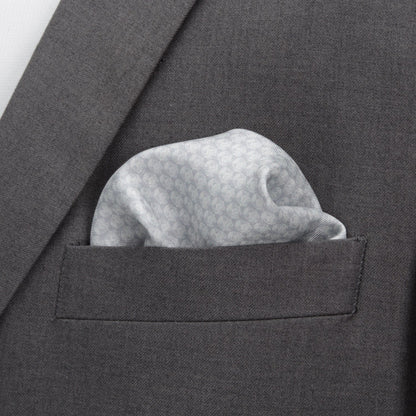 Star Wars Stormtrooper White Silk Pocket Square