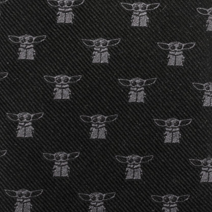 Star Wars Grogu Black Tie