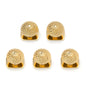 VDP 3D Colony Gold Stainless Studs