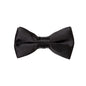 Black Satin Bow Tie