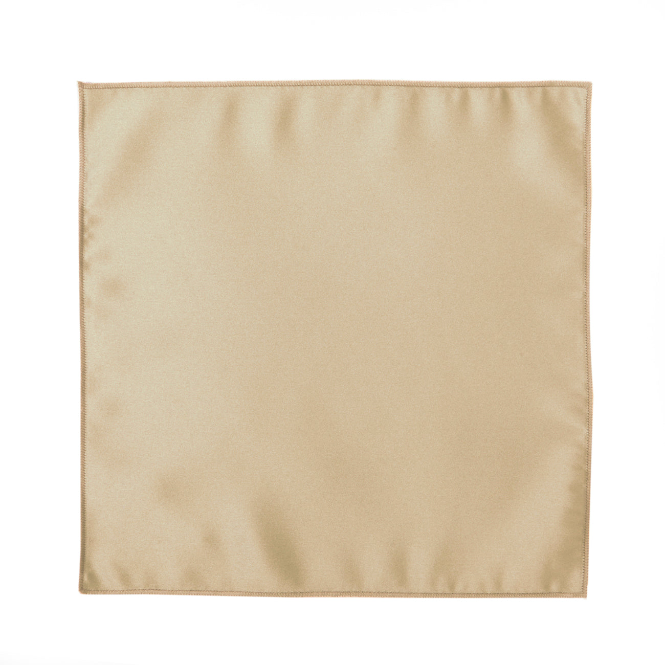 Champagne Satin Pocket Square