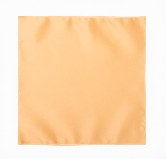 Cantaloupe Satin Pocket Square