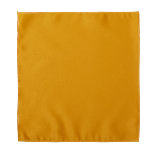 Gold Satin Pocket Square