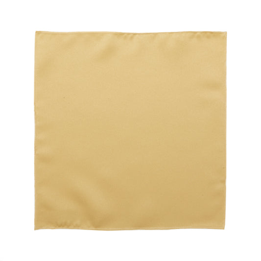 Antique Gold Satin Pocket Square