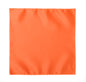 Tangerine Satin Pocket Square