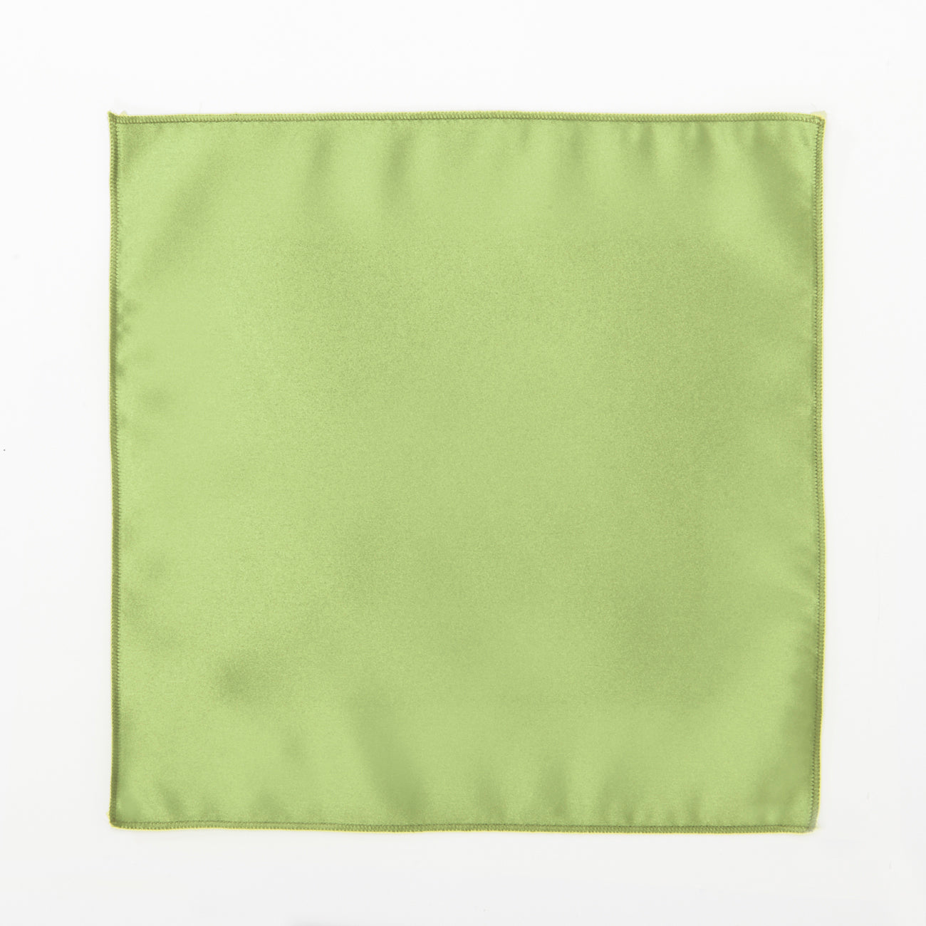 Lime Green Satin Pocket Square