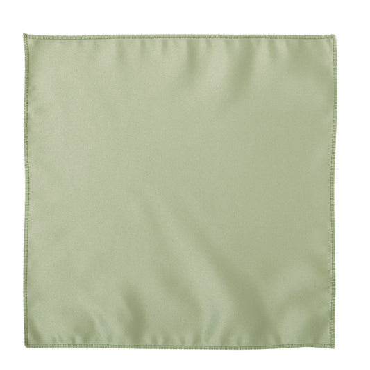 Sage Green Satin Pocket Square