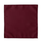 Burgundy Satin Pocket Square