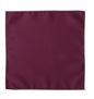 Berry Satin Pocket Square