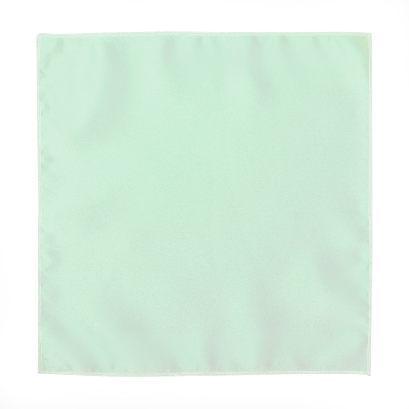 Mint Satin Pocket Square