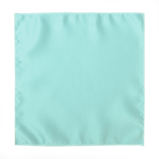 Sea Mist Satin Pocket Square