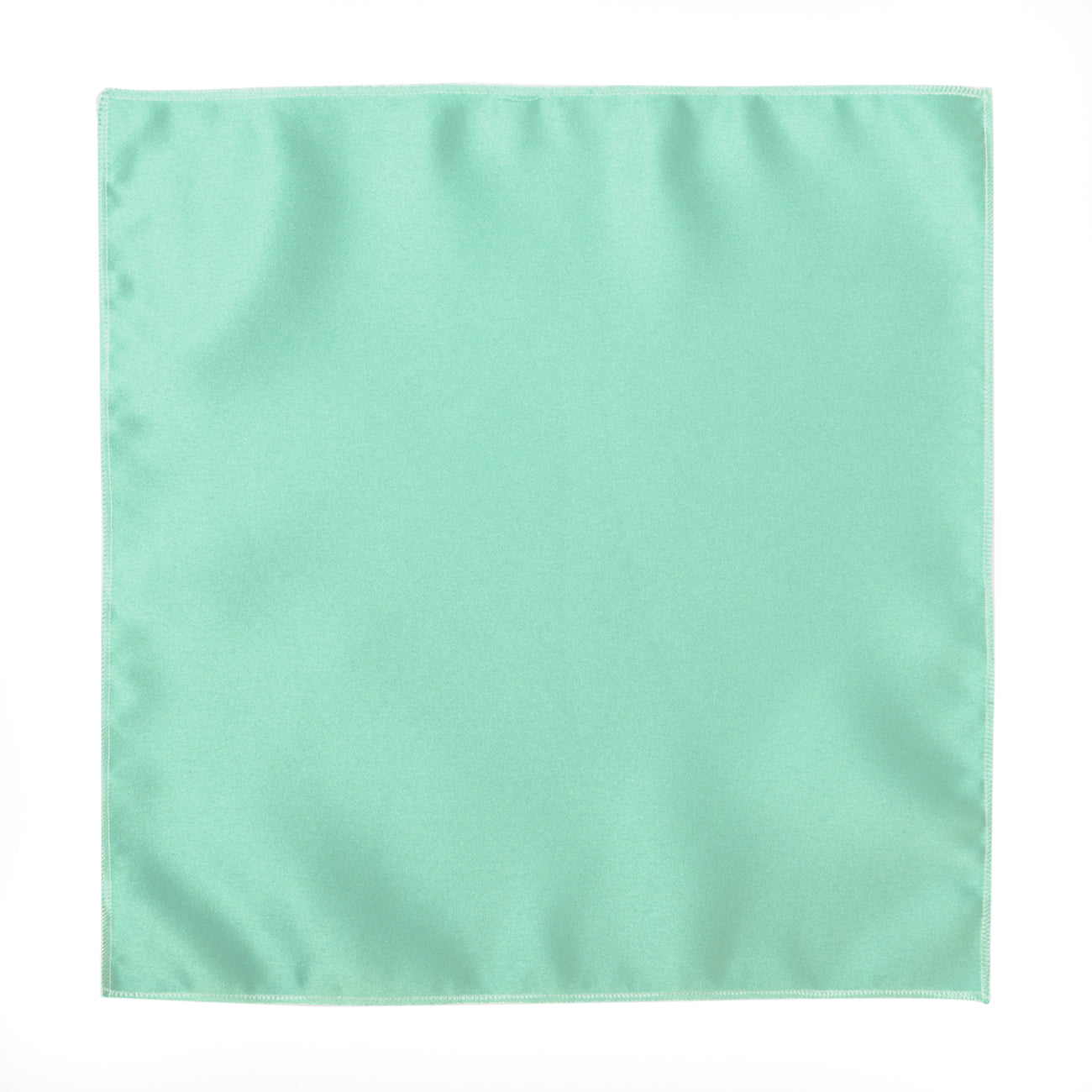 Tiffany Blue Satin Pocket Square