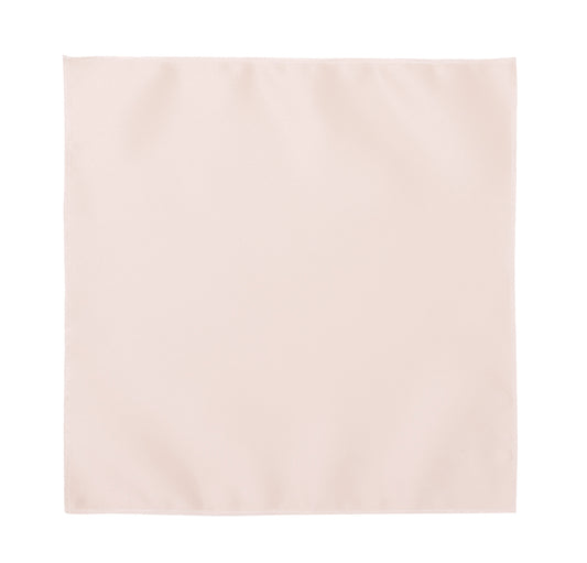 Light Pink Satin Pocket Square