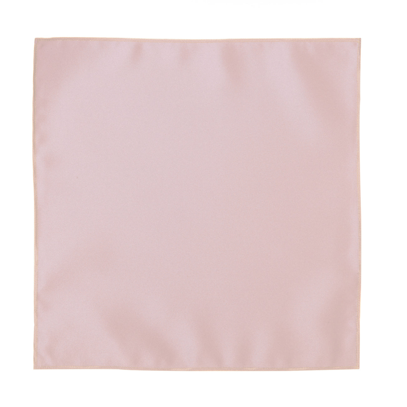 Blush Satin Pocket Square