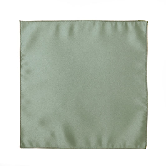 Celedon Satin Pocket Square