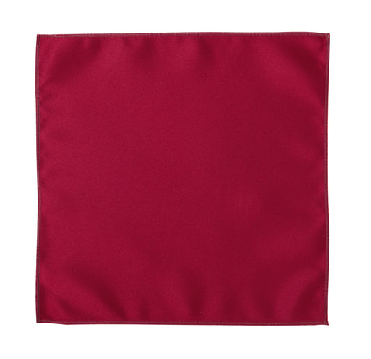 Fire Satin Pocket Square