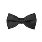 Black Satin Bow Tie