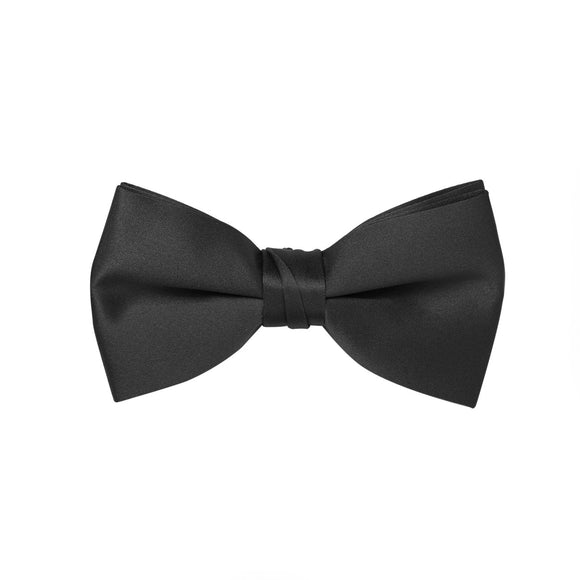 Black Satin Bow Tie - Promotional