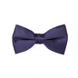 Lapis Satin Bow Tie